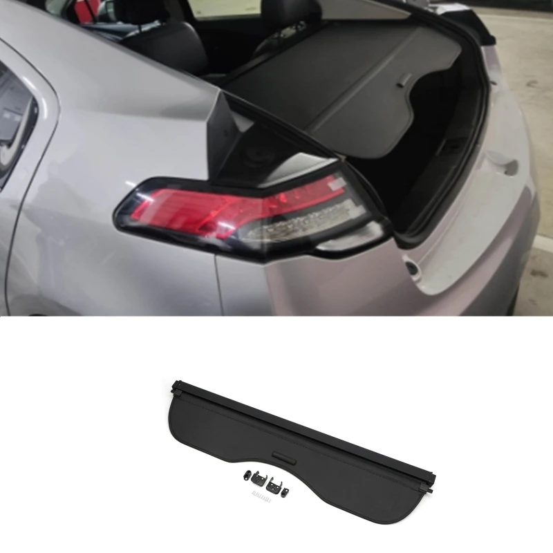 Black Rear Cargo Cover Retractable Luggage Security Shield Accessories for Nissan Qashqai J11 2014 2015 2016 2017 2018 2019