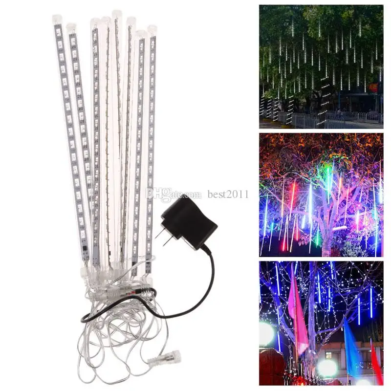 

40pcs(5sets) 30cm waterproof Meteor Shower Rain Tubes LED Light for Party Wedding Decoration Christmas Holiday LED Met