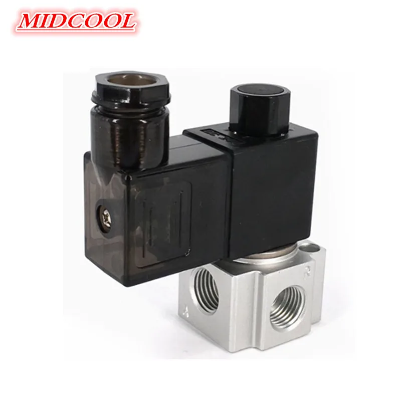 

3/2 Way 3V2 Series 3V2-08-NC Pneumatic Solenoid Valve