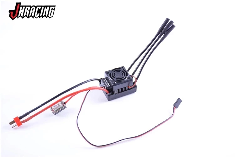 60A Waterproof Brushless ESC Speed Controller 2-3S Lipo NiMH 6V/3A Fits 3650 3660 Motor For 1/10 Remote Control Car WP10BL60-RTR