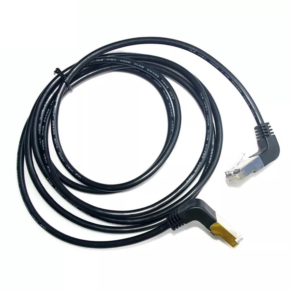 Ellenbogen Unten & Up Abgewinkelt 90 Grad cat5e 8P8C FTP STP UTP Cat 5e Ethernet Netzwerk Kabel RJ45 Lan Patch kabel 50cm 0,5 m