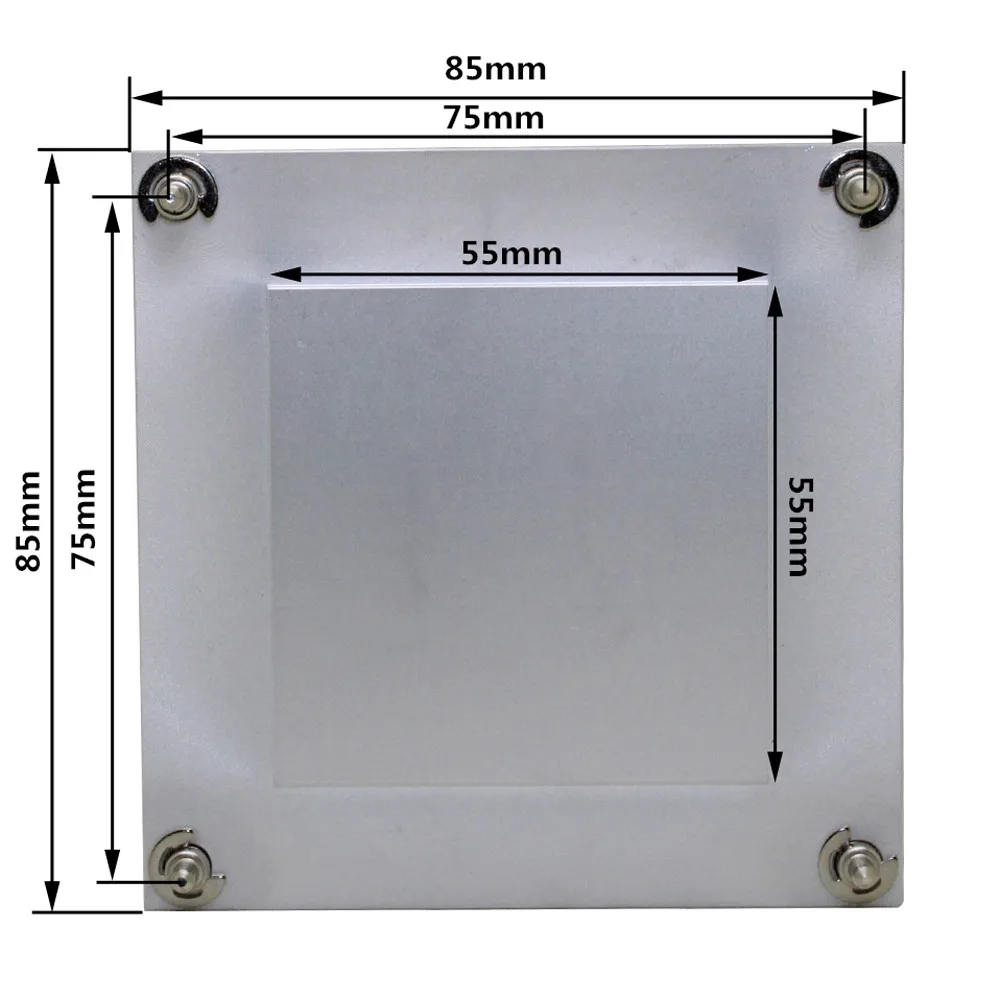1U Server CPU-Kühler Aluminium-Kühlkörper für Intel 1150 1155 1156 I3 I5 I7 Passive Kühlung – Detail 4