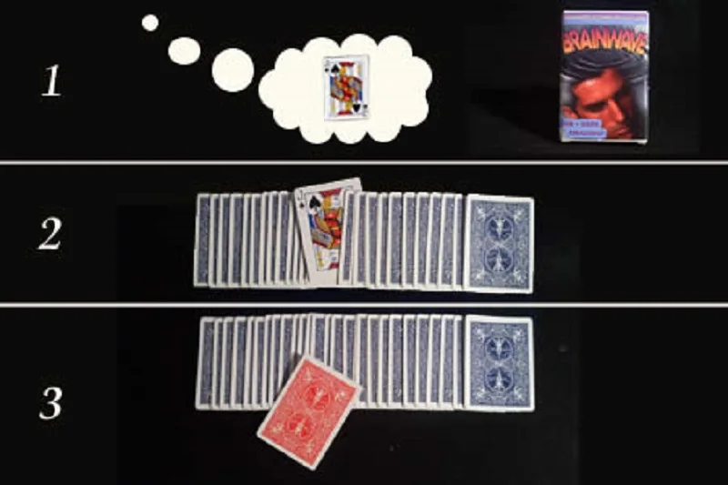 The Brainwave Deck Invisible Playing Cards Magic Card Tricks Mentalism Comedy Close Up Magic Tricks Props