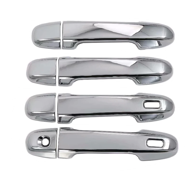 ABS Chrome Door Handle Cover Trims Decoration For Subaru Forester SK 2018 2019 Fifth Generation  Auto Exterior Accessories