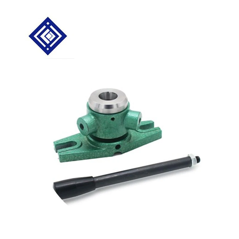Vertical Type Manual Chuck Seat For 15/20/25/32# Chuck Dividing Vertical Pneumatic Chuck Head Instrument Lathe Chuck Clamp