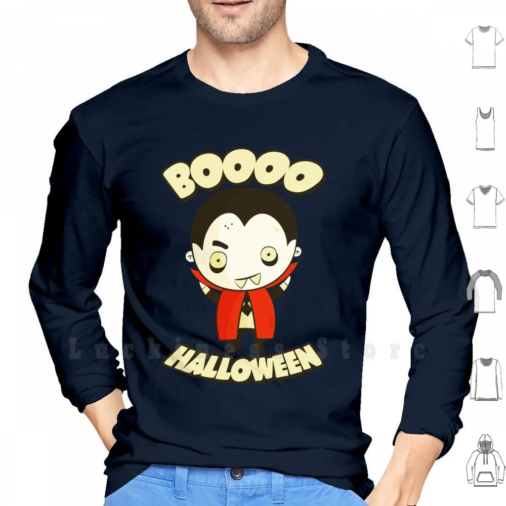 Halloween Funny Scary Dracula Monster Boo Kids Toddler Costumes Shirt Hoodies Long Sleeve Dracula Frankenstein Monster