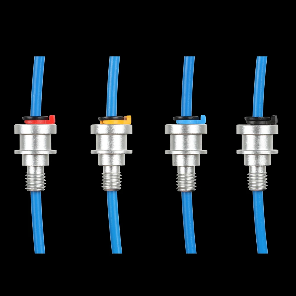 XCR3D V6 Heatsink Hotend Bowden Collet Clamp Clip Tube for 3D Printer Parts Direct Pneumatic Connectors Coupling Collet Clips