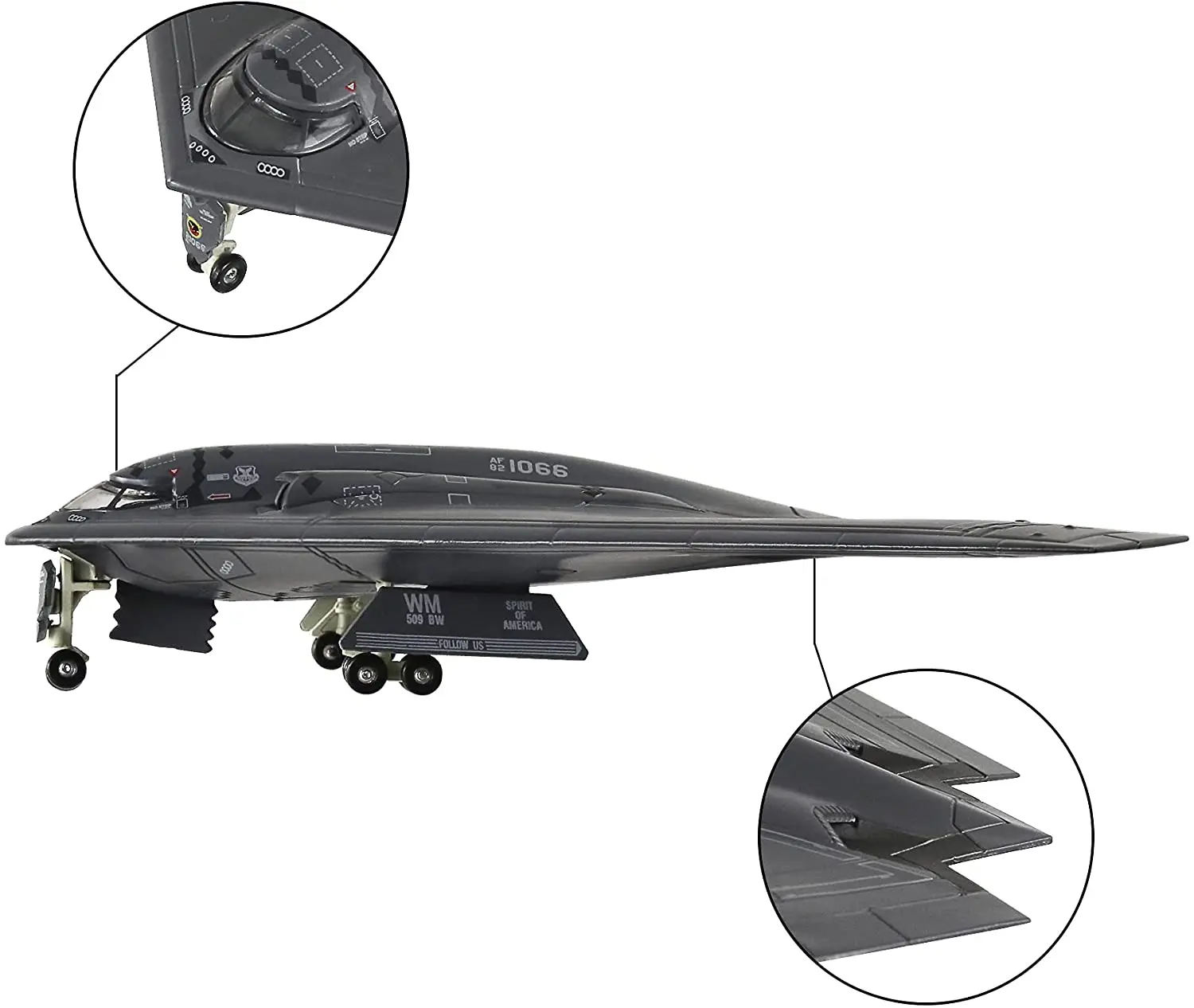 1/200 USAF B-2A B2 Spirit Stealth Bomber Diecast Metal Plane Airplane Aircraft Model Collected Hobby Toy Child Gift