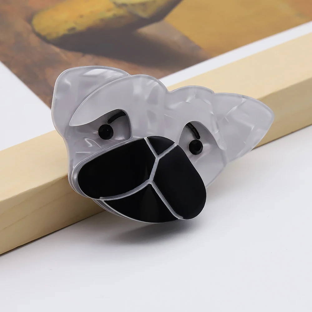 Women Kids Handmade Cute Arcylic Badge Balloon Dog Safety Pins Brooch Jewelry Accessories Clothes Bag Backpack Pin Wholesale