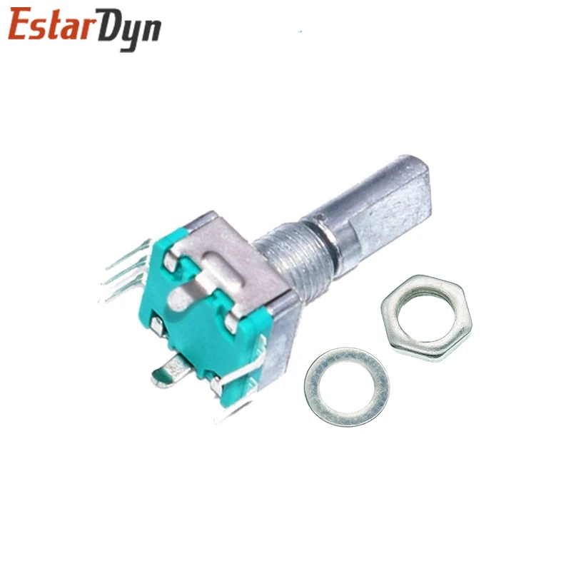 Encoder rotativo originale, interruttore codice/EC11/potenziometro digitale Audio, con interruttore, 5pin, lunghezza impugnatura 20mm