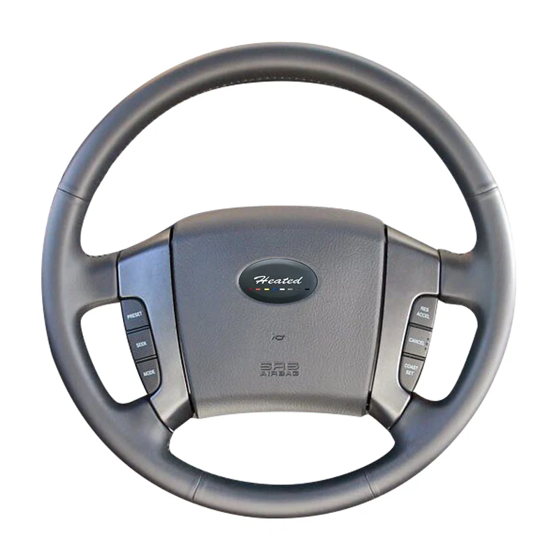 Steering Wheel Cover for 2003 2004 2005 2006 2007 2008 2009 Kia Sorento braid on the steering wheel image 2