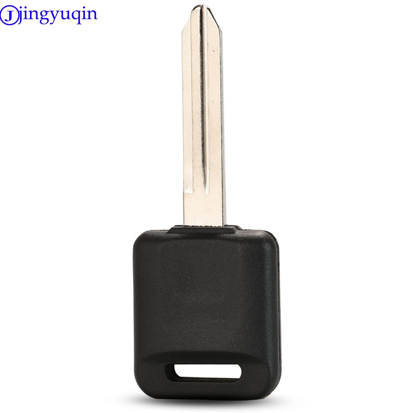 

jingyuqin Replacement 10p/lot Transponder Chip Holder Car Key Blank for Nissan Key Case Cover