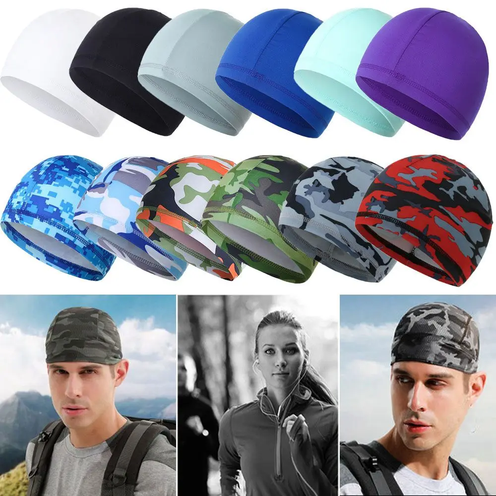 17 Colors Sports Accessories Odorless Sweat-absorbent Cycling Running Hat Breathable Caps Outdoor Cooling Cap Sweat Wicking