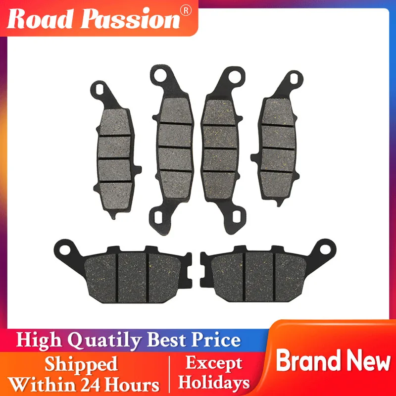 

Road Passion Motorcycle Front and Rear Brake Pads For SUZUKI SV400 SV650 DL650 DL1000 GSF650 GSR750 Bandit FA229 FA174 FA231