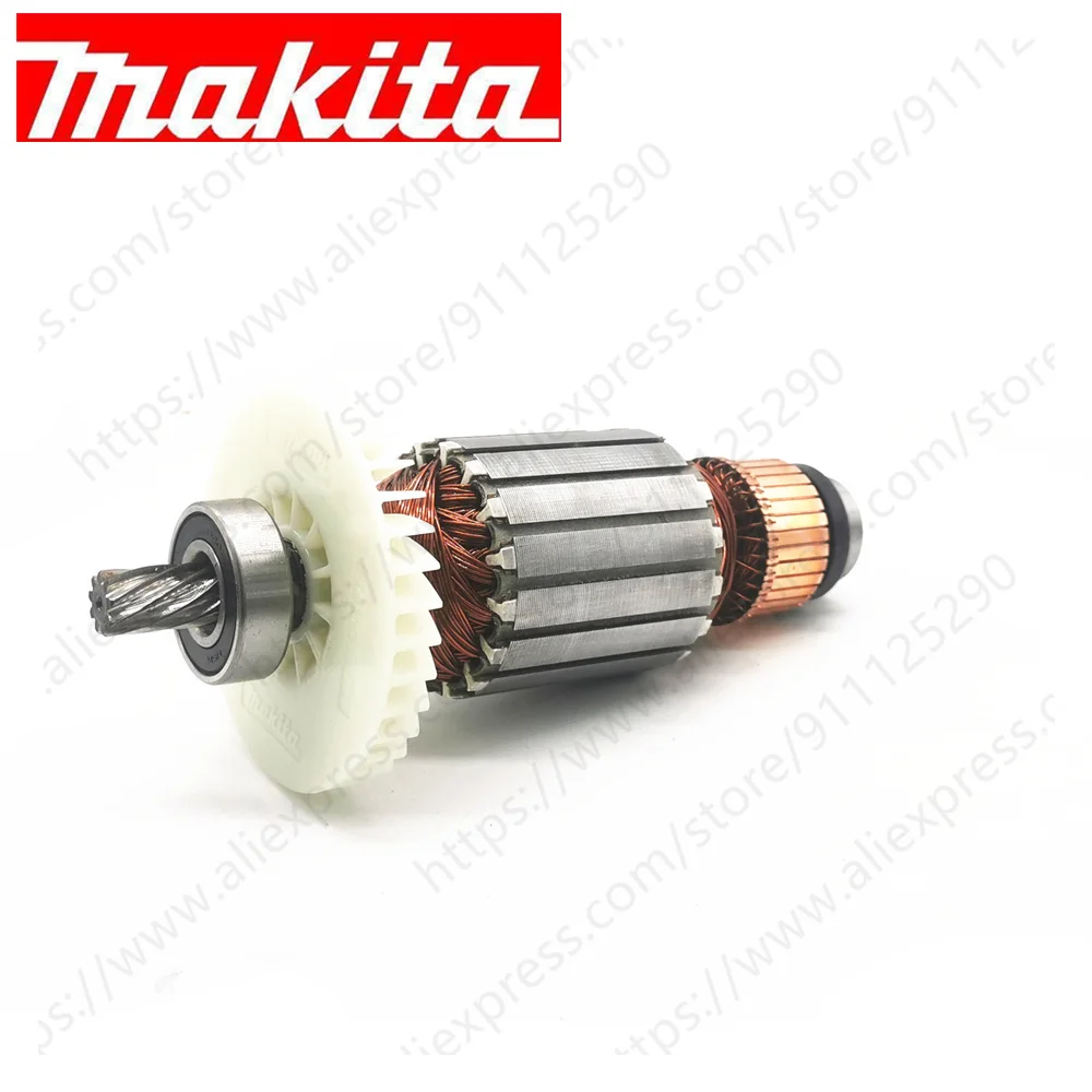 Rotor de armadura AC 220-240V para máquina cortadora MAKITA LS1040 LH1040F LS1030N LS1040F LH1040 LS1045 516719-6 518702-9