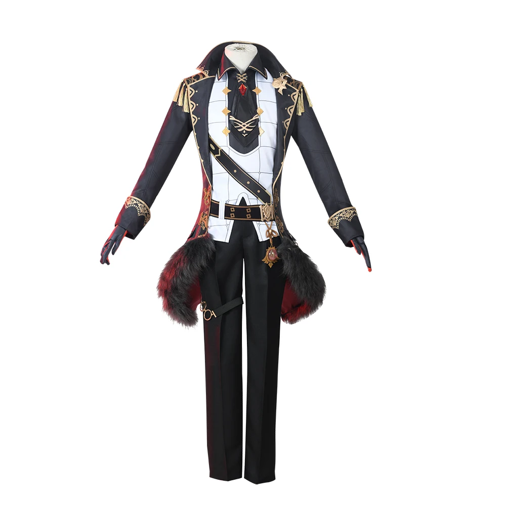 

Genshin Impact Diluc Cosplay Costume Noble Outfit Diluc Ragnvindr Cosplay Game Uniforms Halloween Party Costumes For Men