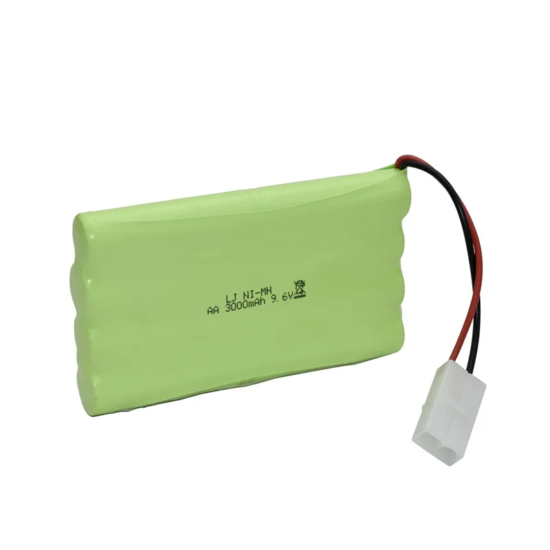 (Model H) 9.6v 3000mah akumulator NiMH do samochodzik zdalnie sterowany zbiorniki pociągi Robot łódź pistolet Ni-MH AA 2400mah 9.6v akumulator 1