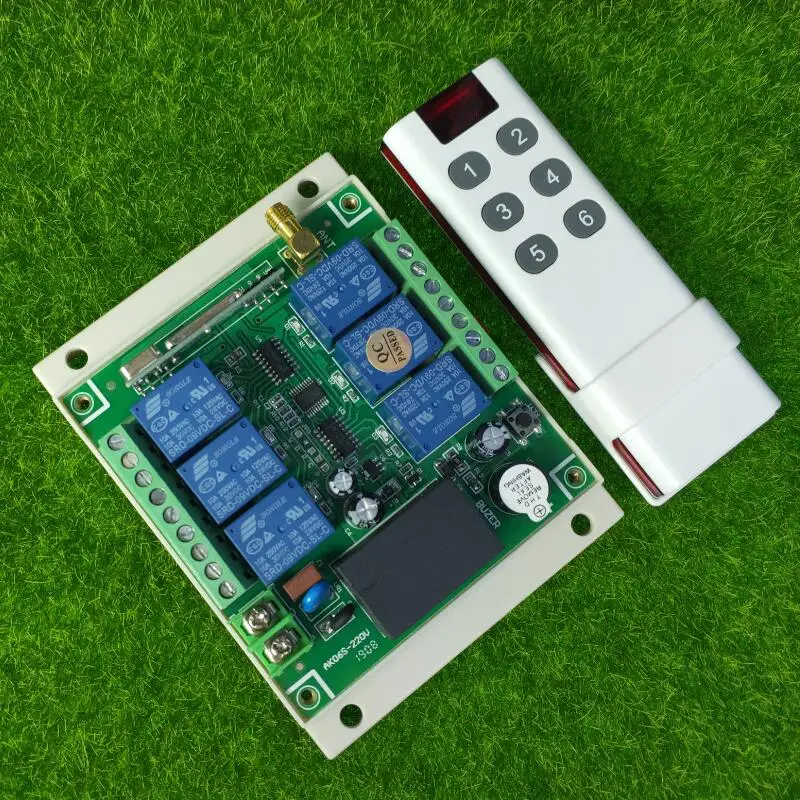 AC110V 220V 1 kanałowy pilot bezprzewodowy rf odbiornik nadajnik przemysłowy rolniczych, aby włączyć i wyłączyć zasilanie 433.92 mhz