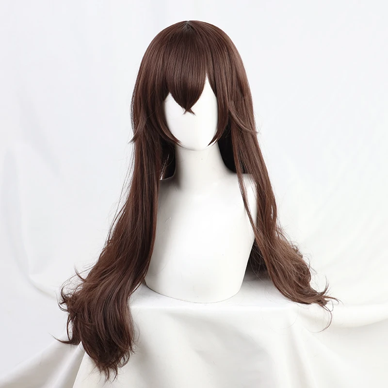 

Game Genshin Impact Amber Cosplay Wig Brown Long Hair C00147