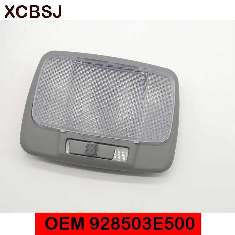 

92850 3E500 Center Room Lamp Assy Gray for Kia Sorento 2006-2009 Overhead Console Room Lamp Assy 928503E500CY