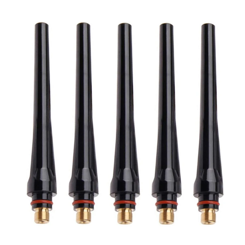 5Pcs 10Pcs TIG Welding 57Y02 Long Back Cap for TIG Welding Torch wp 17 18 26 Series Tig ConsumablesWelding Soldering Supplies