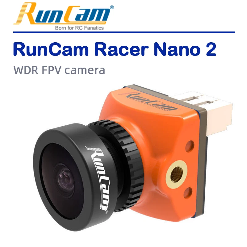 RunCam Racer Nano 2 FPV Camera CMOS OSD 1000TVL Super WDR 6ms Low Latency Gesture Control for Racing Drone