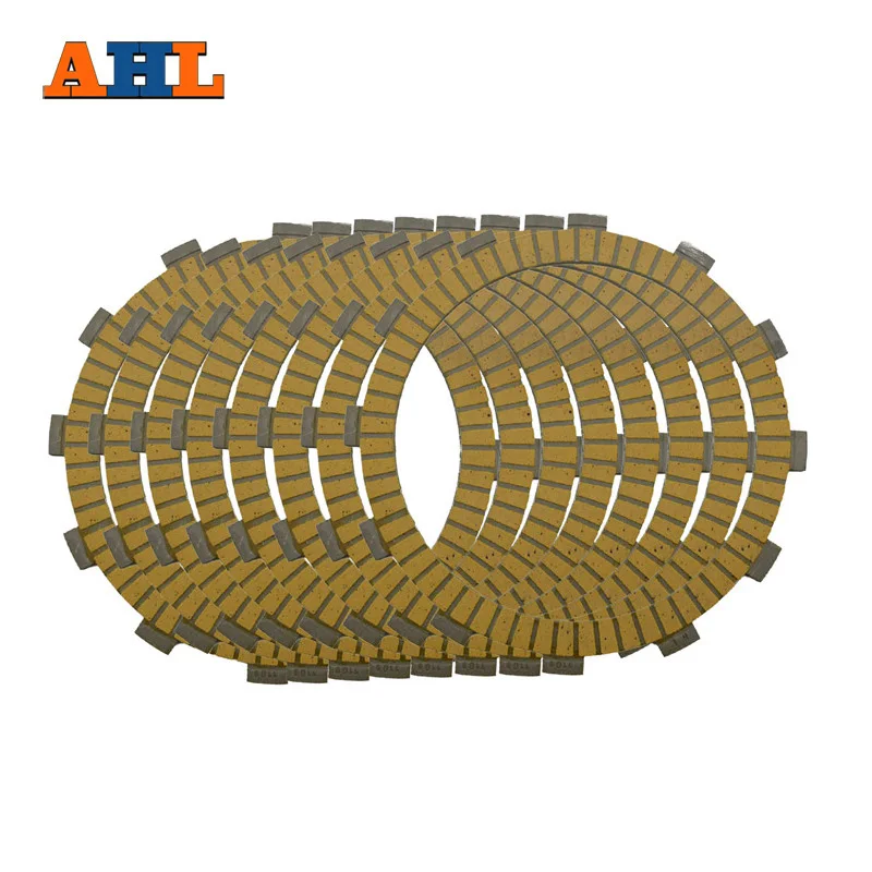 

AHL Motorcycle Clutch Friction Plates Set for Kawasaki ZX750 ZX-7 VN900 ZX75 VN800 KX250 KZ750 ZX900 for Suzuki RM250