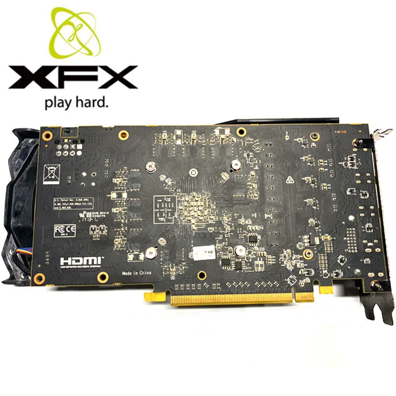 XFX RX 470D 4GB Graphics Cards 256Bit GDDR5 Video Card  for AMD RX 400 series VGA Cards RX470D-4GB RX 470D 4G HDMI DVI Used
