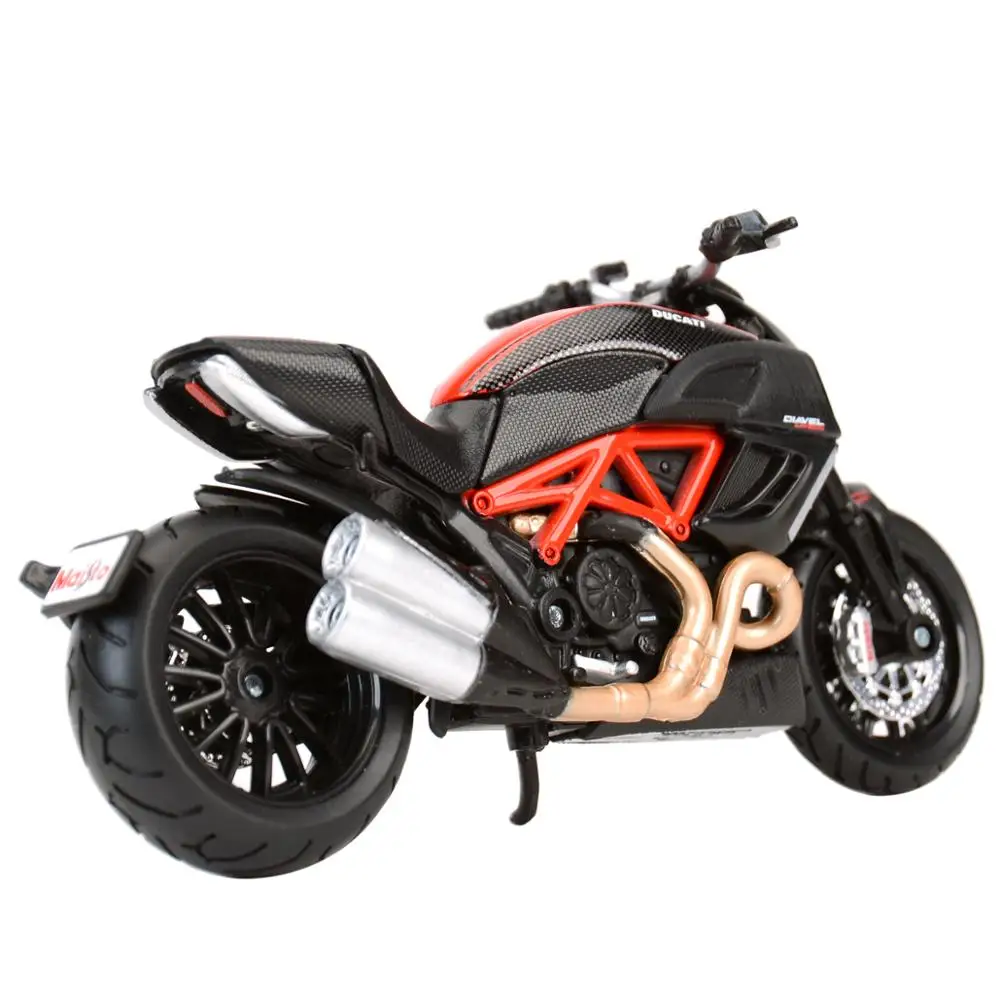 Maisto 1:18 Ducati Diavel Carbon Statische Druckguss Fahrzeuge Sammeln Hobbies Motorrad Modell Spielzeug