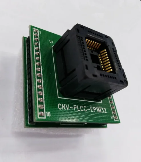 The IC Test Block CNV-PLCC-EP1M32 CNV-PLCC-EP1M32 Pressurizing-down Style PLCC32 Go DIP32