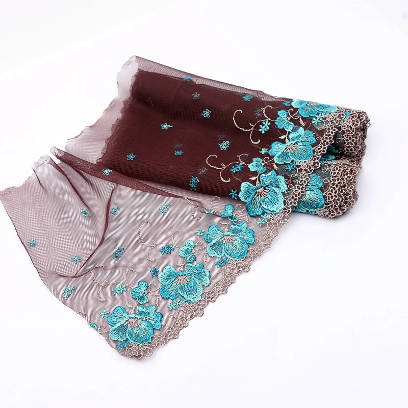 3D Flower Lace Fabric Embroidered Lace Trim Ribbon DIY Wedding Garment Sewing Craft Accessorie  Cradle Home Textile Sofa Trim