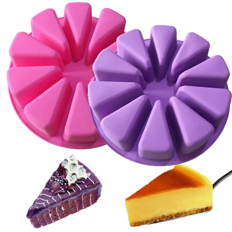 10 Cavity Silicone Baking Cake Mold Silicone Bakeware Baking Food Mold Scone Cake Home Used In Microwave Baking Mold Tool