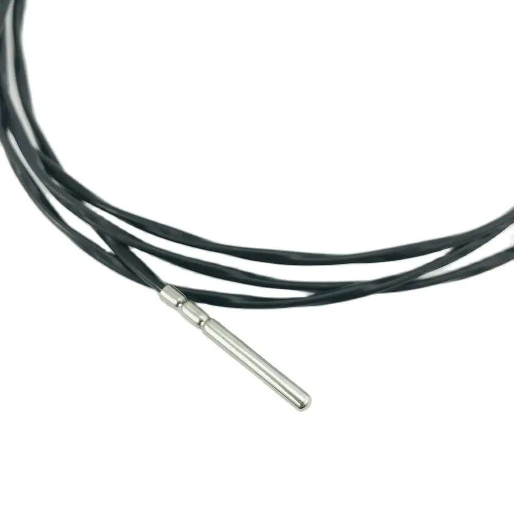 PT1000 Cảm Biến Nhiệt Độ 2 Đầu Dò 3*30 Mm Chiều Dài * Đường Kính. Dây Có Polytetrafluoroethylene (PTFE) Tráng 1.5M 300 C