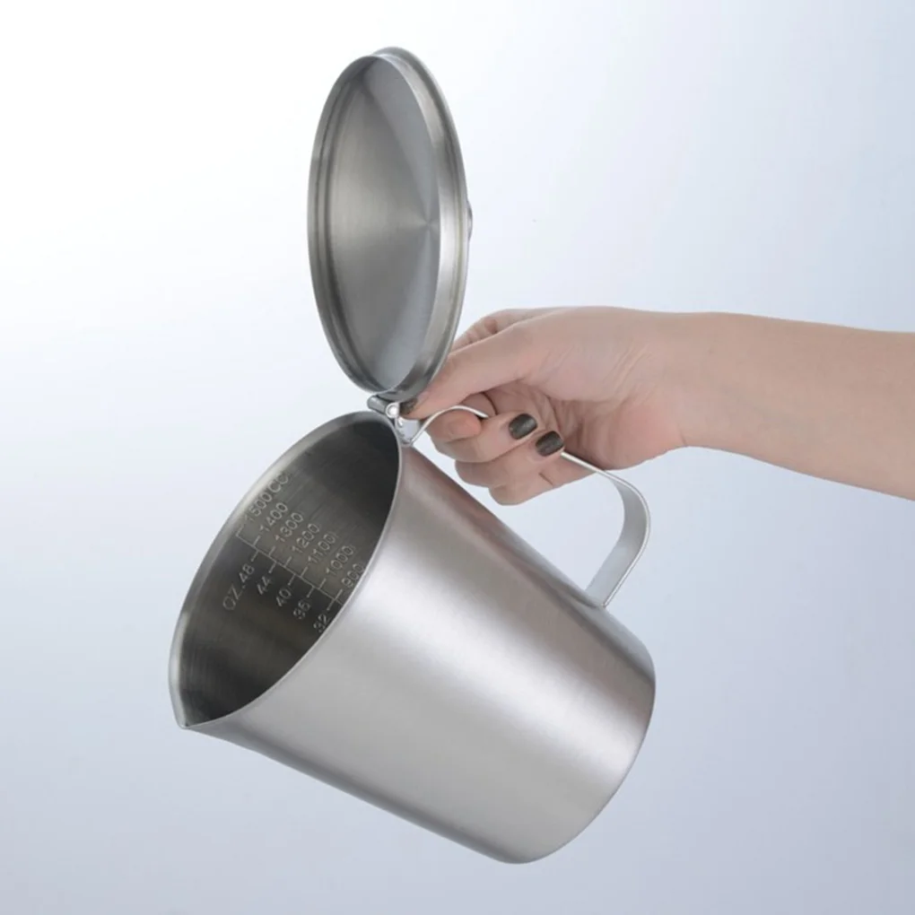 304 Thick Stainless Steel Measuring Cup Scale Milk Tea Mug Kitchen Baking Measurement Tools