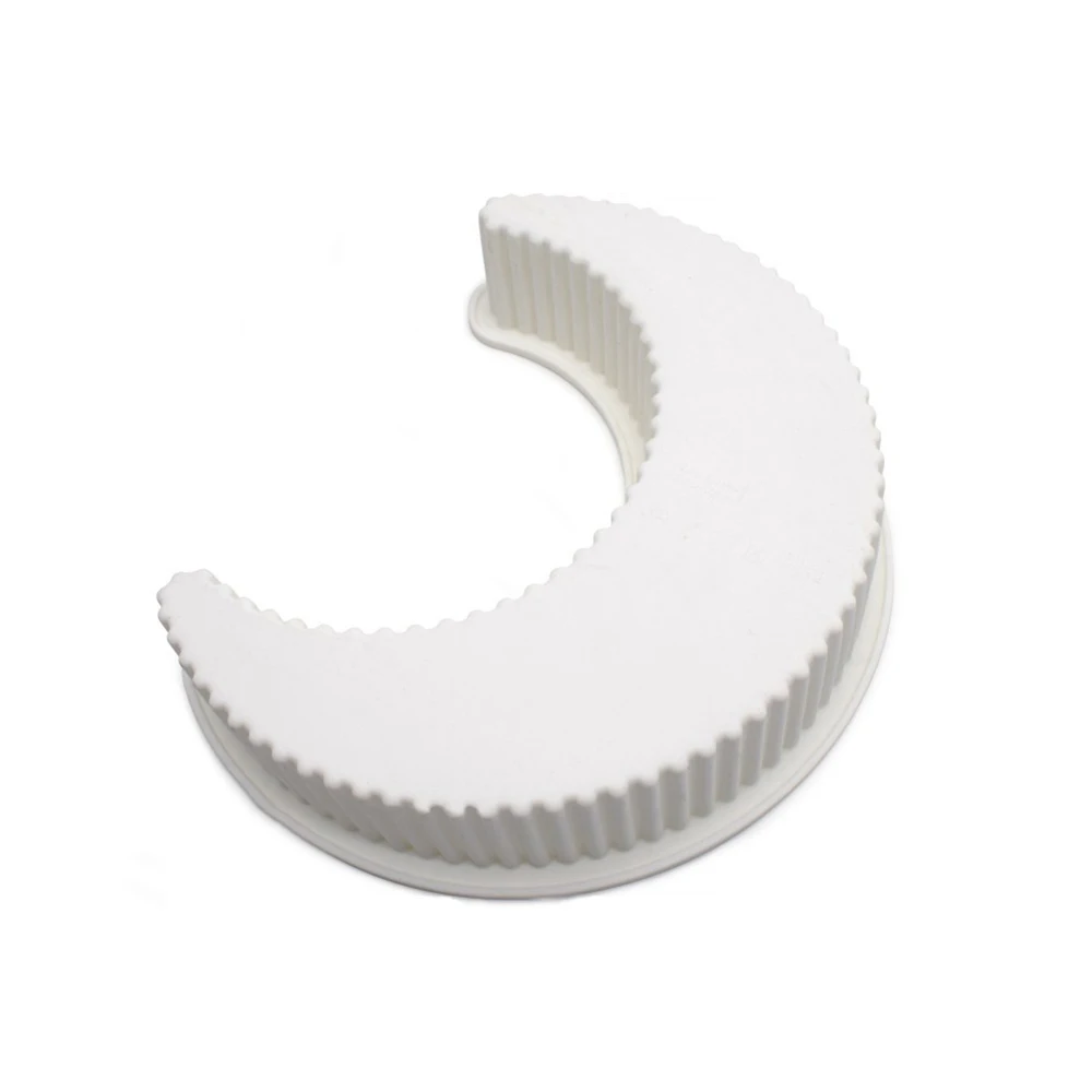 Mid-Autumn Festival Single Moon And Rabbit Fondant Cake Mousse Mold DIY Silicone Baking Mold Kitchenware