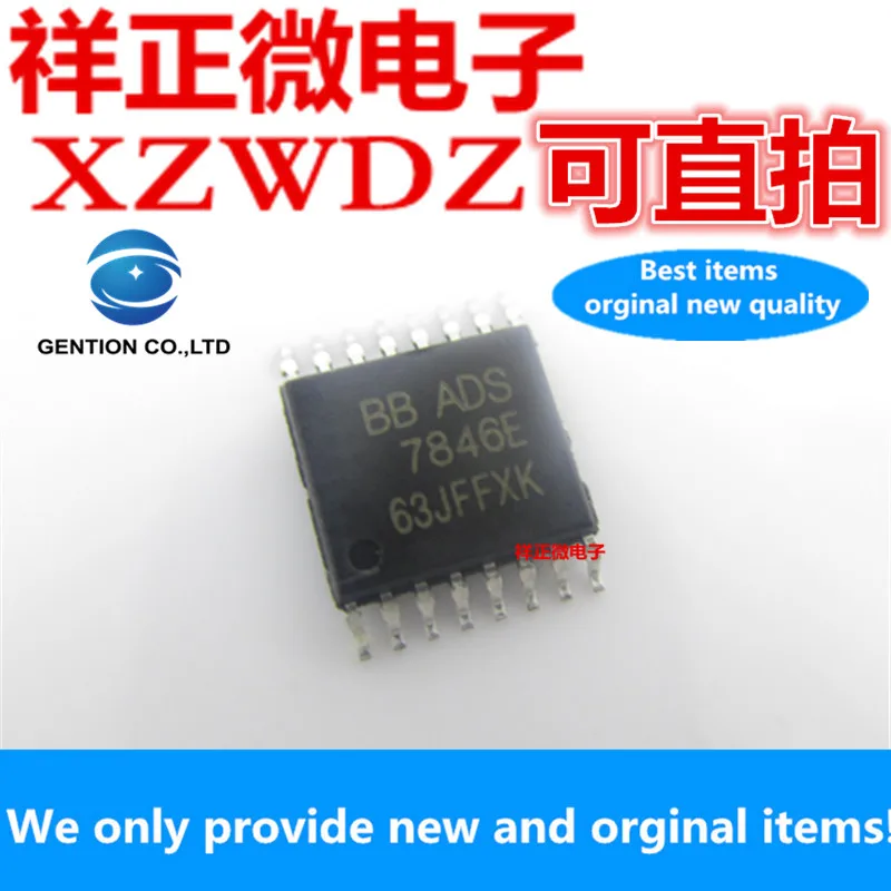 

10pcs 100% orginal new real stock ADS7846E ADS7846 SSOP16 touch screen controller