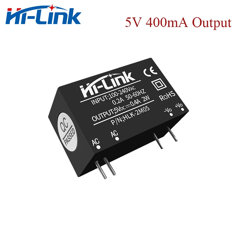 2W 220V/110V to 3.3V 5V 9V 12V 15V 24V output ACDC switch power supply module With CE ROHS certification Hi-Link Manufacturer