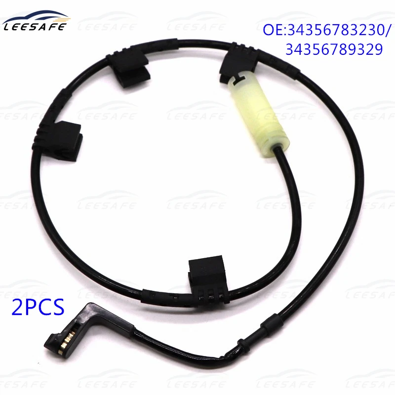 

2PCS Front Axle Brake Pad Wear Sensor for BMW Mini Cooper R55 R56 R57 Electrical Wear Indicator OEM NO 34356783230 34356789329