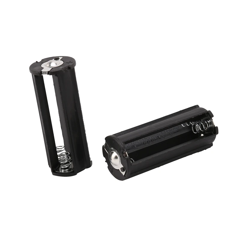 

2Pcs Black Battery Holder For 3 X 1.5V AAA Batteries Flashlight Torch Retail