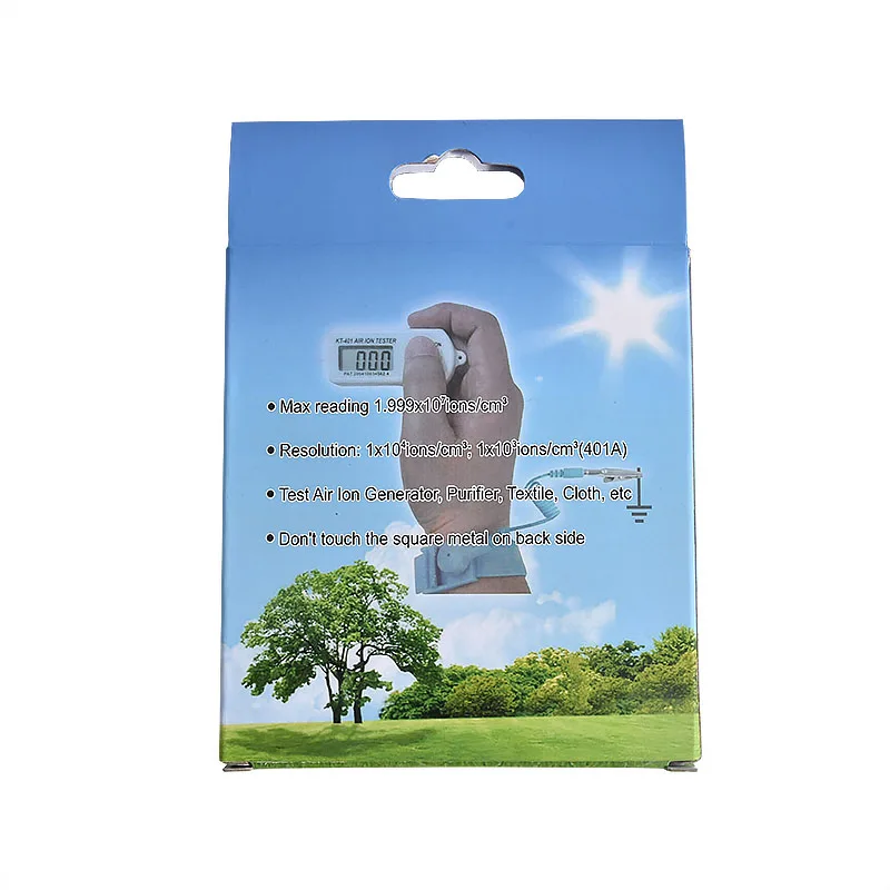 KT401 Hộ Gia Đình Ion Âm Máy Di Động Không Khí Ion Phản Air Ion Mini Mét 10,000 ~ 1999 Triệu (Ion/cm3) 1.5V * 2 Bán