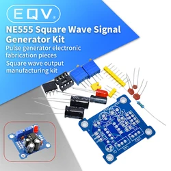 NE555 Pulse Generator Pulse Starter Duty Cycle and Frequency Adjustable Module DIY Kit Oscillator Square Wave Signal Generator