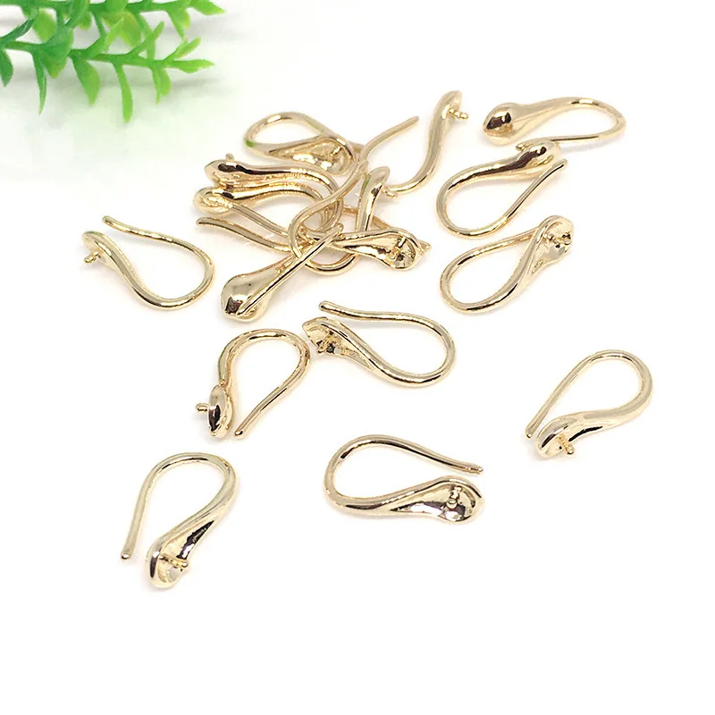 

Diy Handmade Ear Hooks 14k Gold Filled Colorfast Earrings Hooks Jewelry Making Finding Materials High Heels Pearl Tray