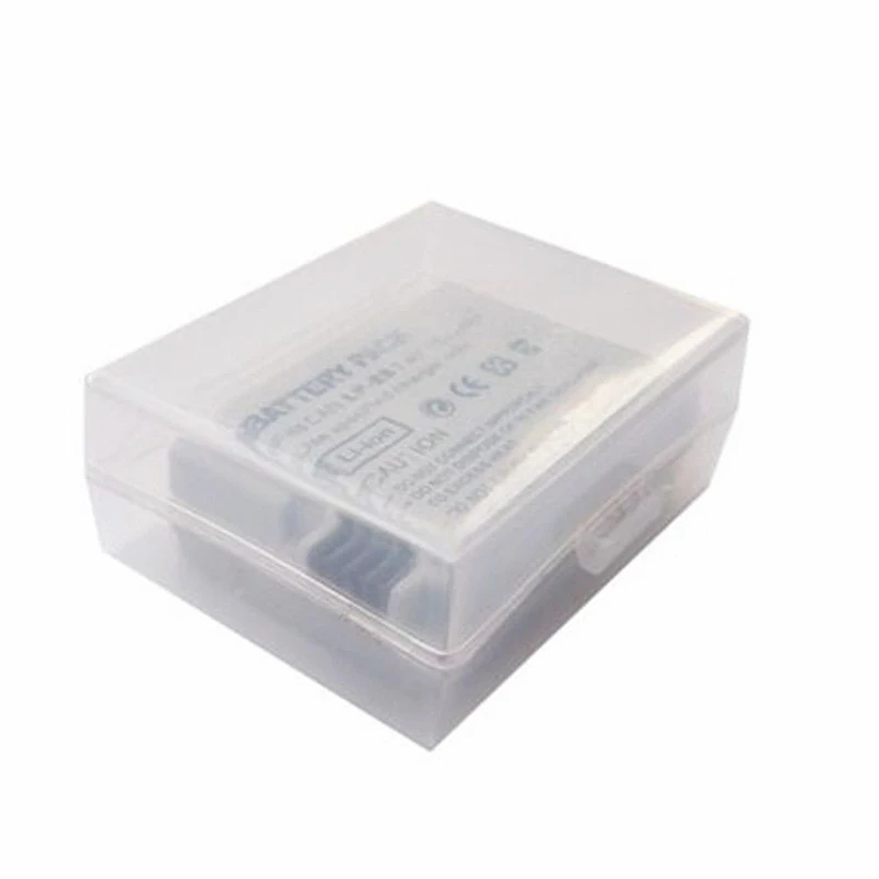 Plastikowy pojemnik na baterie Li pojemnik do przechowywania aparatu Sony Samsung Canon Nikon DSLR PSP bateria LP-E8, LP-E5, NB-10L, LP-E5, 10 l