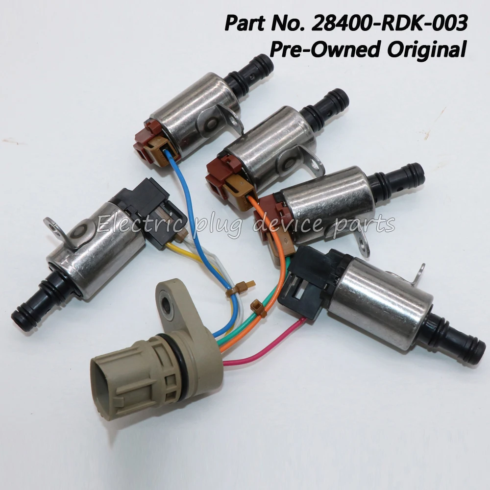 OE# 28400-RDK-003 Transmission Solenoid Control Valve for Honda Accord Crosstour Odyssey Pilot Ridgeline Acura MDX 28500-RDK-003