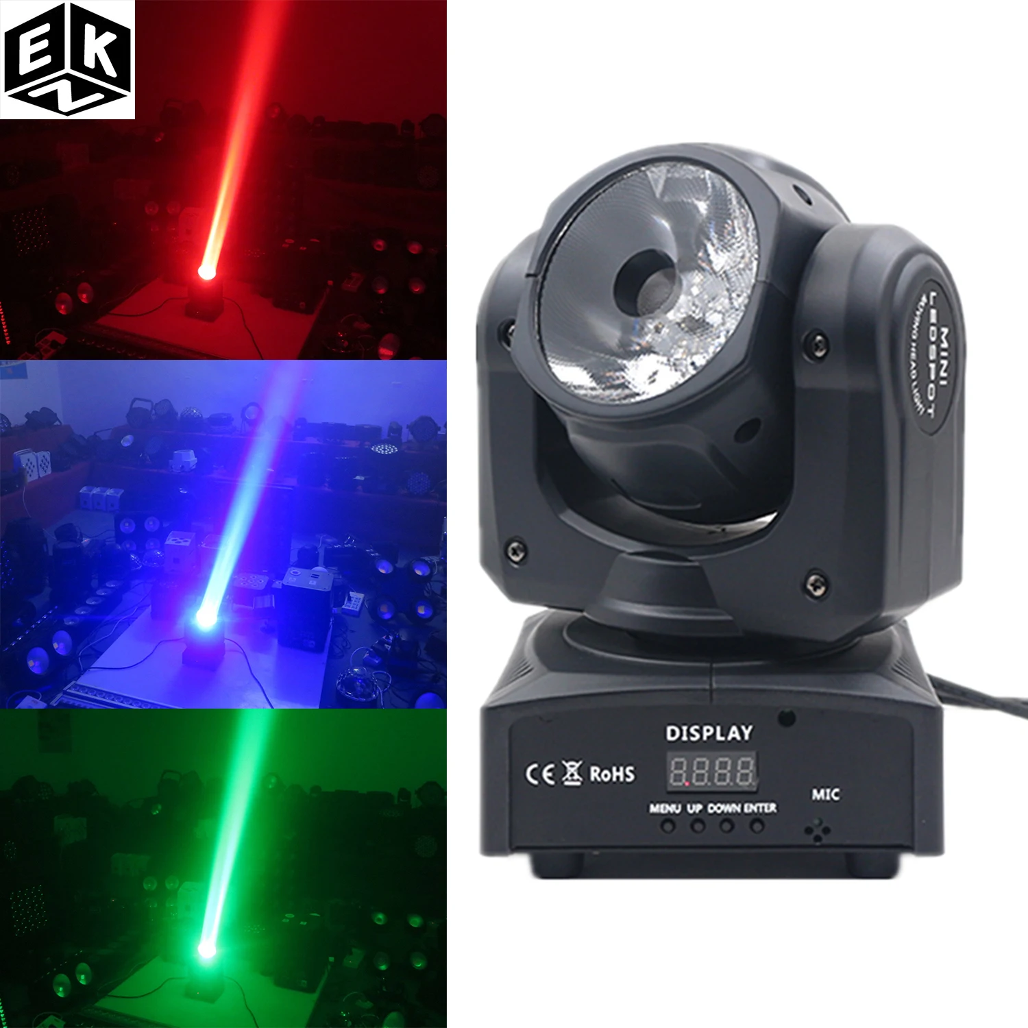 

Lyre Beam Moving Head LED 60W Spotlight High Quality Mobile Lamp RGBW 4In1 For Dmx Stage Lighting Disco Dj Light