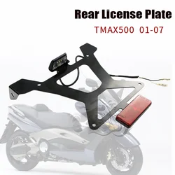 Fit for YAMAHA TMAX500 TMAX 500 2001 - 2007 Rear Fender Mudguard License Light Hugger Bracket T-MAX500 2002 2003 2004 2005 2006