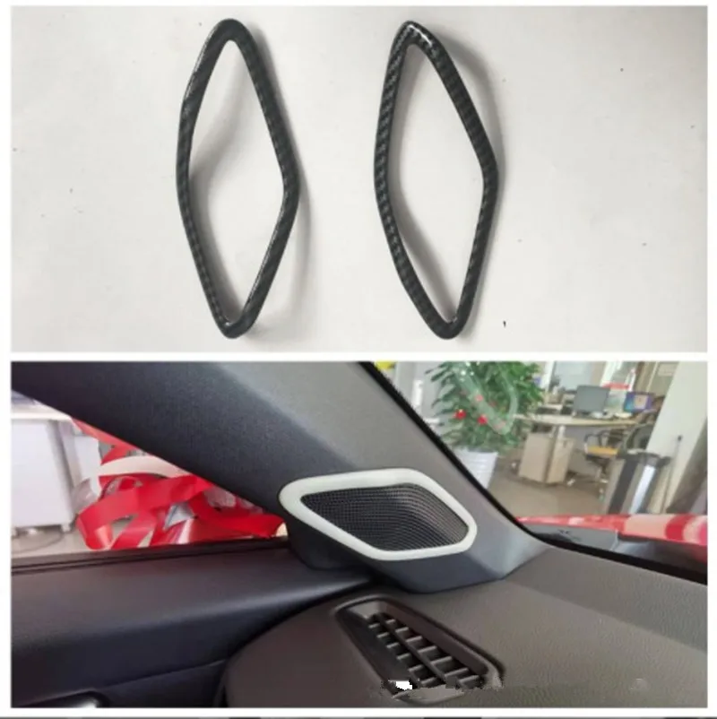 Fit For Honda CIVIC 2022  ABS Car A Pillar Speaker  Panel Frame Cover Trim Sticker Car Styling