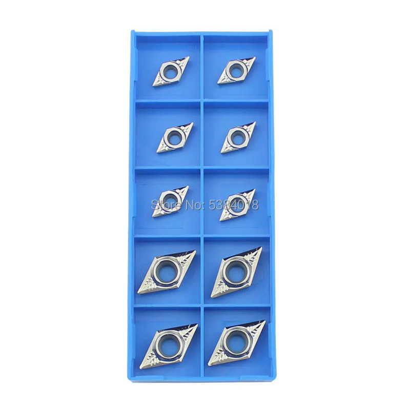 DCGT11T304 AK DCGT070204 AK 02 08 фрезы для станка с ЧПУ карбидные вставки обточки для алюминия/меди/дерева