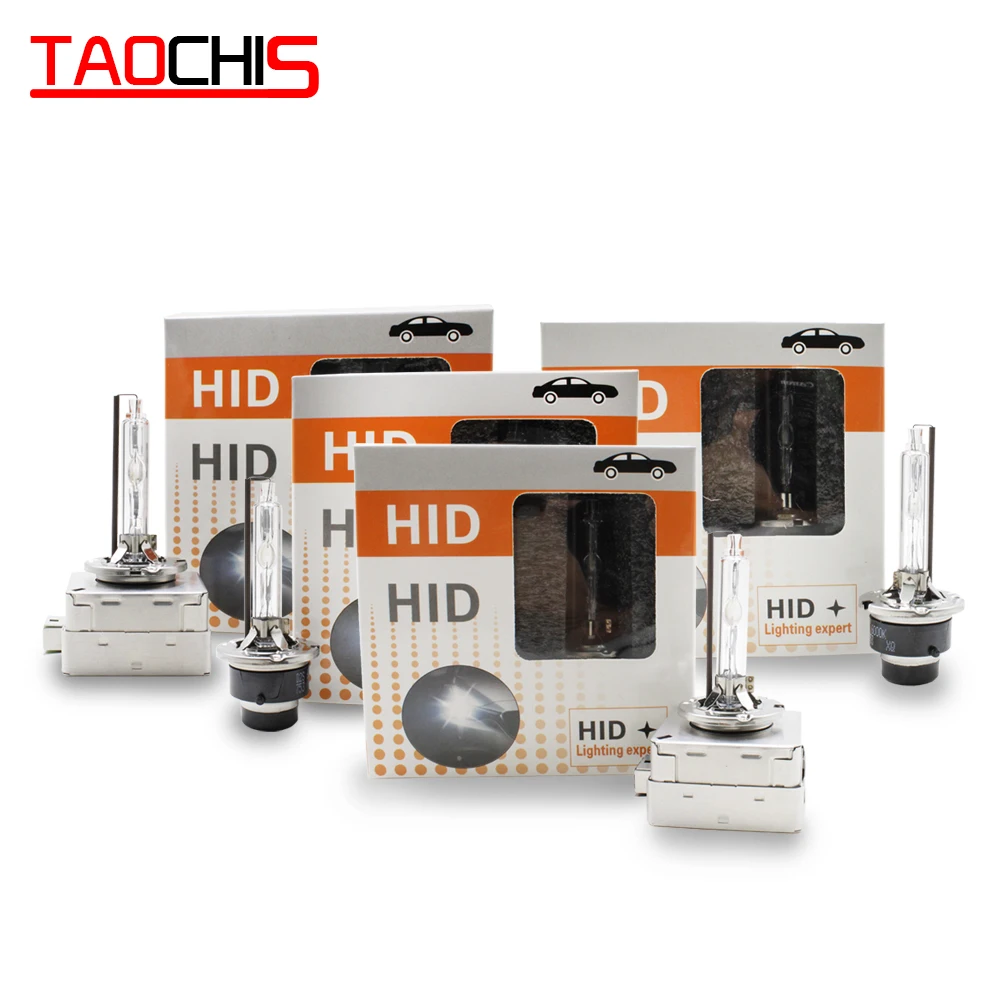 

TAOCHIS 12 В 35 Вт HID D2S D1S D3S D4S AC HID XENON Лампа Автомобильная фара 4300K 6000K 8000K Авто лампа