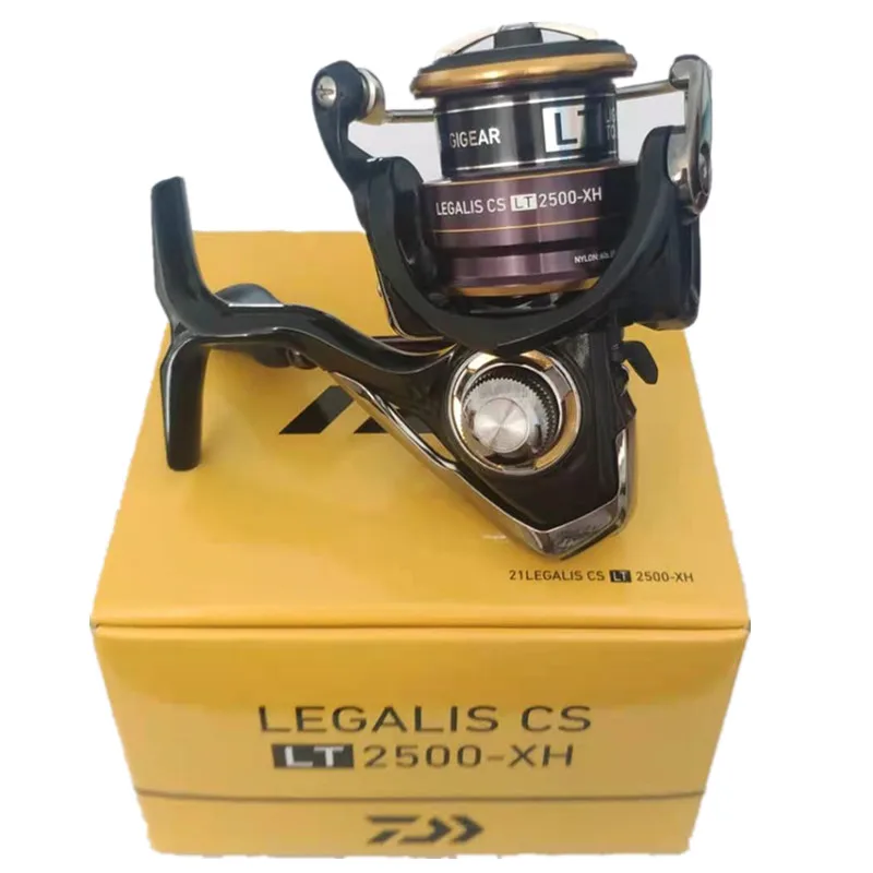 Оригинальная 2021 DAIWA LEGALIS CS LT спиннинговая Рыболовная катушка 6 + 1BB ZAION V Пневматический ротор